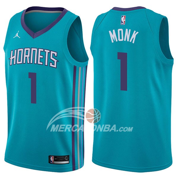Maglia NBA Charlotte Hornets Malik Monk Icon 2017-18 Verde